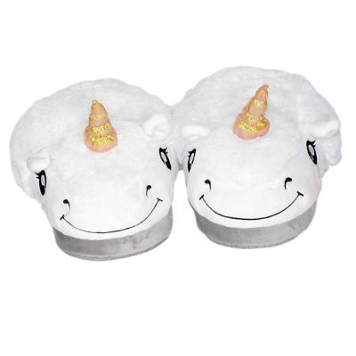 China Winter Lightweight Warm Sale Cotton Animals Cute Plush Indoor Women Slippers for sale