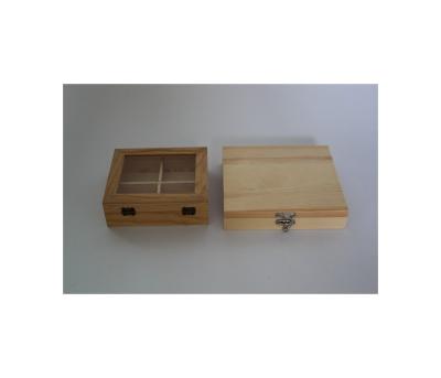 China Recyclable Best Selling Goods Using Popular Product Wooden Gift Box With Single Lid Wooden Box for sale