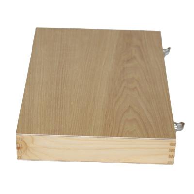 China Factory Supply Recyclable Good Price Rectangle Custom Wooden Brush Box for sale