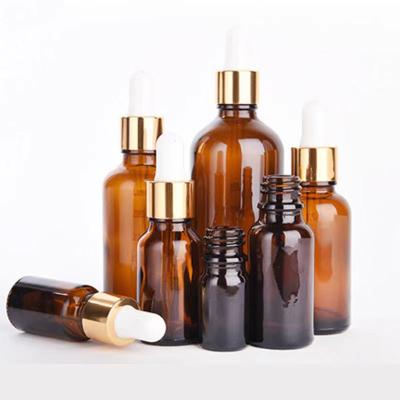 China Recyclable 15ml 30ml 50ml 60ml frosted serum bottle with box dropper glass bottle for serum for sale