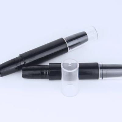 China Eco-friendly Creative Double Lipstick Tube Custom Bulk Empty Slim Biodegradable Unique Lipstick Tube for sale