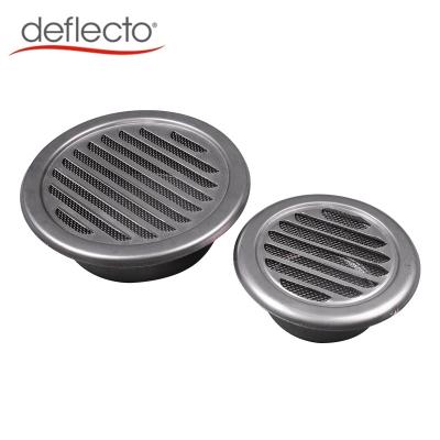 China Fixed Blade Air Conditioner Parts Ventilation Stainless Steel Canopy Around Floor Duct Hood for sale