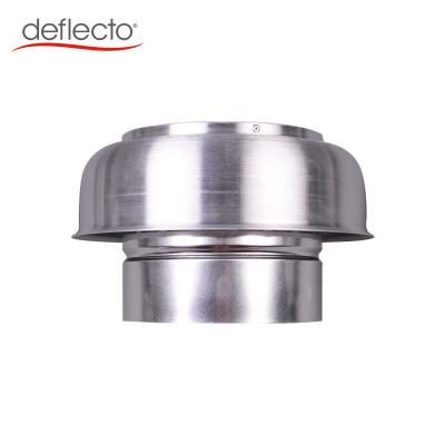 China Increase Air Circulation Aluminum Kitchen Chimney Hood Mushroom Duct Cap Effectively For Roof Chain Hood for sale