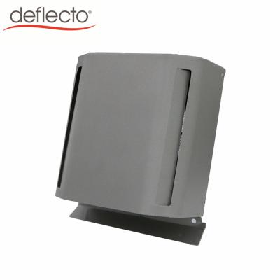 China Modern Wall Mounted Square Vent Cover Rectangular 304 Stainless Steel Wall Duct Hood for sale