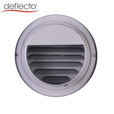 China Round fixed blade soffit vent, vent dryer hood, thickened stainless steel metal duct exterior hood GV for sale