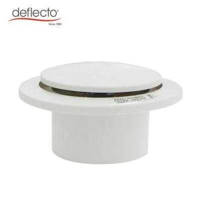 China Adjustable ABS Plastic Adjustable Airflow Air Duct Cover Vent 4 Inch Air Conditioning Decorative Round Hood for sale