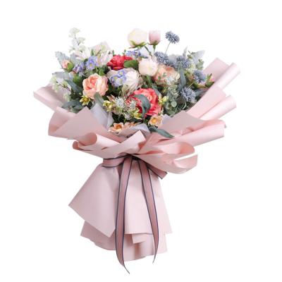 China Korean Wholesale Waterproof Flower Bouquet Waterproof Wrapping Paper Gifts Wrapping Paper Flower Wrapping Paper for sale