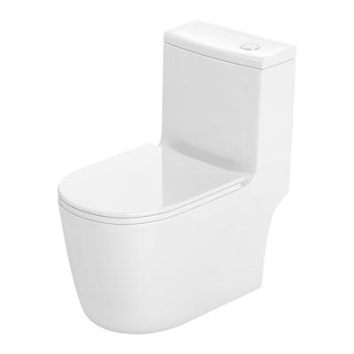 China Modern Flush One Piece Toilet Bowl Manufacture China Factory White Ceramic Sanitary Ware Bathroom Toilet for sale