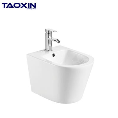 China European High Quality Ceramic Wall Hung Toilet European Standard Bathroom Wc Bidet Woman Bidet for sale