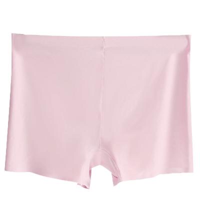 China Antibacterial Abbreviated Women's Slip Under Underwear Boyshorts Seamless Friction Panties Dresses Anti Slip Under Skirts Safety Shorts for sale