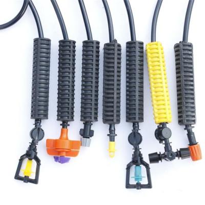 China Easily Installation And Durable Plastic Hung Down Greenhouse Irrigation System Sprinkler for sale