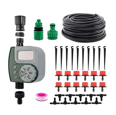 China Garden Plant Irrigation Kit Eco-Friendly Watering Flow Device Tube Hose Garden DIY Adjustable Drip Irrigation for sale