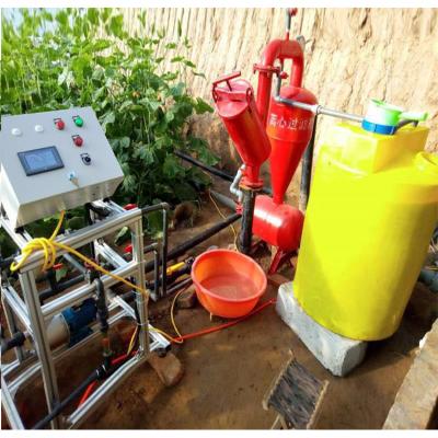 China Water Fertilize Single Channel Fertilizer / Three Channel Automatic Suction Metering System Water And Fertilizer Machine for sale