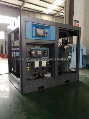 China Lubricated Screw Air Compressor Explosion Proof Belt Driven Screw Air Compressor for sale