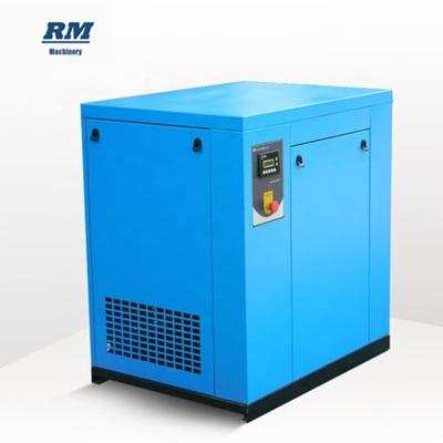 China RO Series 11kw 8bar Lubricated Direct Driven Fixed Gear Screw Air Compressor for Painting and Sandblasting for sale