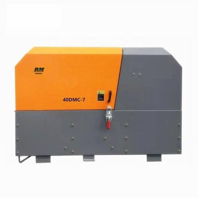 China 40kw 7bar 4m3/min diesel engine lubricated screw air compressor with cover stationary type for sale