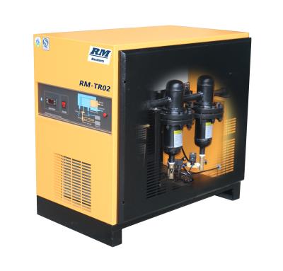 China 220v Industrial Electric Refrigerated Air Dryer Lubricated Compressed Air Dryer For Compressor for sale