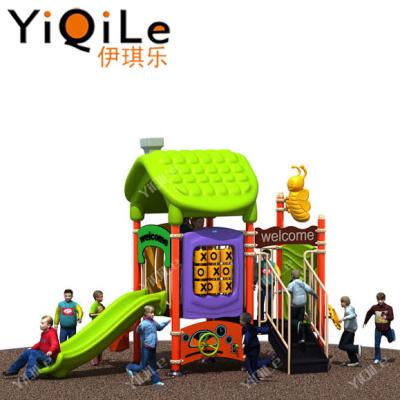 China Outdoor Fun Kids Play Toys School Playground Slide Plastic Sporting Goods for sale