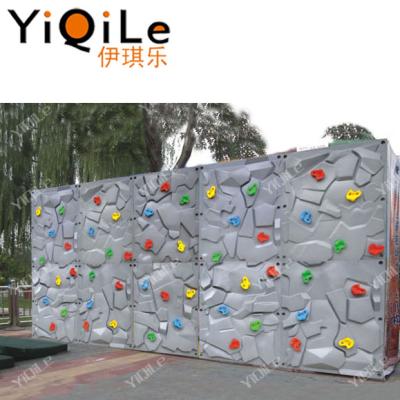 China Eco - Friendly Kids Play Wall Outdoor Gym Equipment Climbing Playground for sale