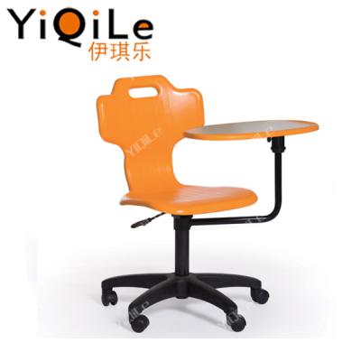 China Excellent Environmental Friendly Student Chair With Writing Tablet Widely Used School Furniture For Sale for sale