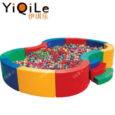 China Promotional Toy Eight Shaped Indoor Playground Ball Pool Kids Soft Play Equipment 2019 for sale