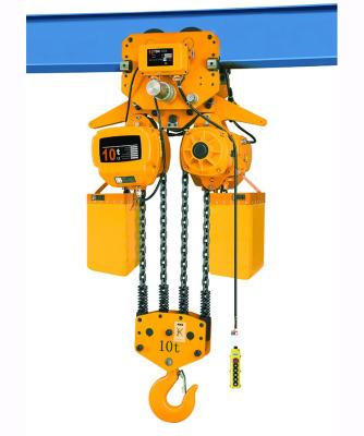 China Construction hoist stahl chain hoist electric hoist electric chain hoist manufacturers with trolley for sale