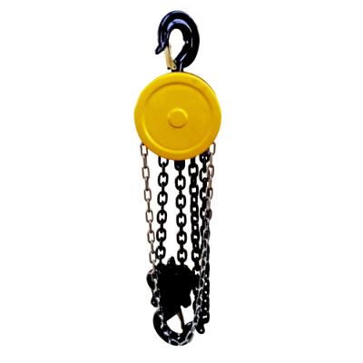 China Construction hoist industrial equipment hand chain block /yale chain hoist block / chain pulley for sale