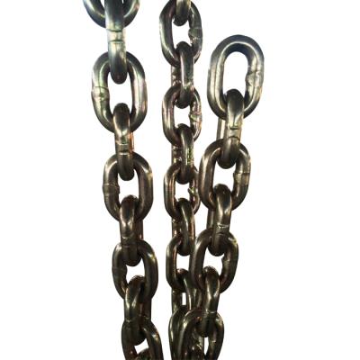 China Drag Chain G80 Alloy Steel Weightlifting Chain Load/Load Chain for sale