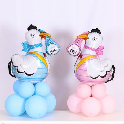 China Globos Baby Shower Foil Helium Globos Balloon Toy Infant Party Decor Balloons Party Decoration Boy Girl Baby Pigeon Balloon for sale