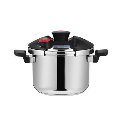 China High Quality Sustainable High Grade Stainless Steel Polished 304 22cm Quick Cooker Pressure Cooker for sale