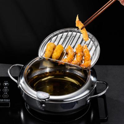 China 304 Stainless Steel Pot Factory Belly Body Deep Fryer Viable for sale