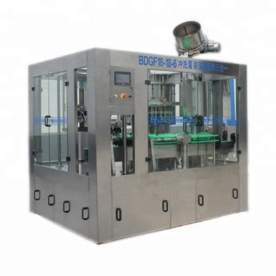 China Beverage Hot Filling Glass Bottle Soy Milk Bottle Filling Machine for sale