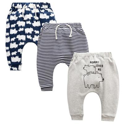 China Anti-pilling Momscare 3 Piece Baby Harem Pants Boys and Girls Pants Spring and Autumn Children's Wear Pants Children's Baby Cotton for sale