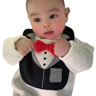 China Drool Washable High Quality Waterproof Infant Boy Cotton Girls Organic Bandana Baby Bibs for sale