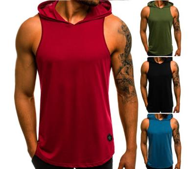 China Hot Selling Viable Summer Sports Casual Vest Slim Breathable Sleeveless Plus Size Men's Gym Loose Tank Top for sale