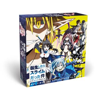 China Cartoon Toy AnimeThat Time I Got Reincarnated As Slimy Moods Toy Postcard Badge Stickers Bookmark Gift Box Small Bracelet Storage Box Gift for sale