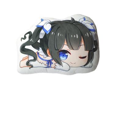 China Movie & TV Anime Dungeon Ni Deai O Motomeru No With Pillow Toy Short Stuffed Machigatte Iru Darouka Cute Doll No Rest Plush Toy Gift for sale