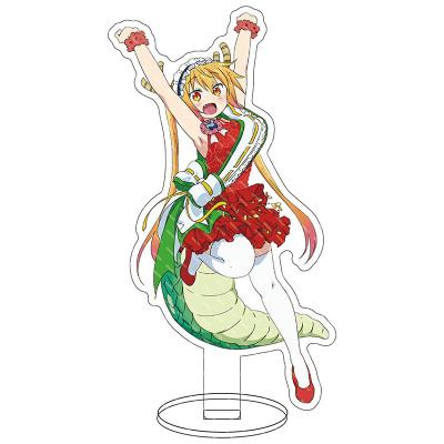 China Japan Japanese Style Anime Kobayashi-san's Chi no Dragon Acrylic Stand Figure Kanna Kamui Decoration Collectible Model Toy Gift of Maid for sale