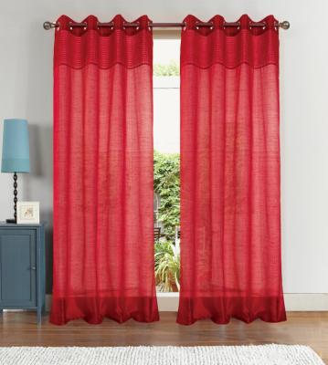 China 2022 Insulated Ready Made Curtain 82 Or 85gsm Faux Silk Fabric Window Curtains For Living Room for sale