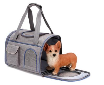 China Viable Pet Backpack Portable Dog Carrier Dog Bags Easy Care Collapsible Carrier for sale