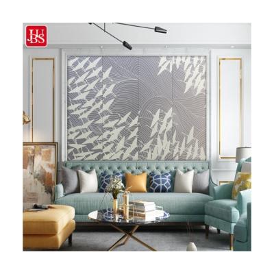 China 2021 New Modern Customized Embroidery 3d Wallpaper Leather Wallpaper Decoration For Living Room for sale