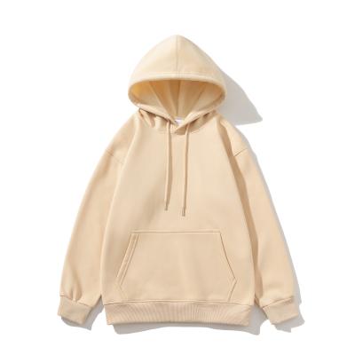 China FODARLLOY Fashion Vintage Hoodie OEM Streetwear Essentials Oversize Unisex Pull Coat Men's Hoodies Pullover Beige for sale