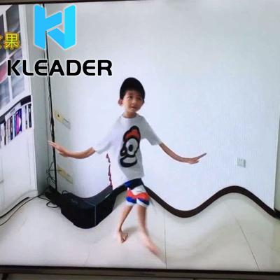 China A Kinect Interactive Magical Body Mirror AR Kinect Tracking Experience For Kids Holographic Body Tracking Dynamic Digital Art Games Kleader-301 for sale