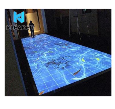 China Projection Hopscotch Game Floor Holographic Immersive AR 3D Interactive Games Augmented Reality Playground Magic Indoor Kids Game 120 Inches for sale