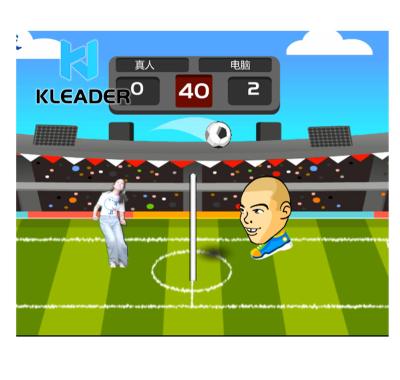 China Football Software Simulator Kinect Sports American Football Tricks Virtual Sports (Floor Type Can Use Outdoor) Indoor/Outdoor Interactive Virtual Throwing Penalty for sale