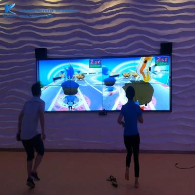 China Newest AR projection interactive parkour game interactive game system games for kid games 420mm*350mm*240mm for sale