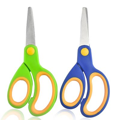 China Children Paper Cutting Amazon Hot Selling 5 Inch Child Scissors Colorful Student Scissors for sale