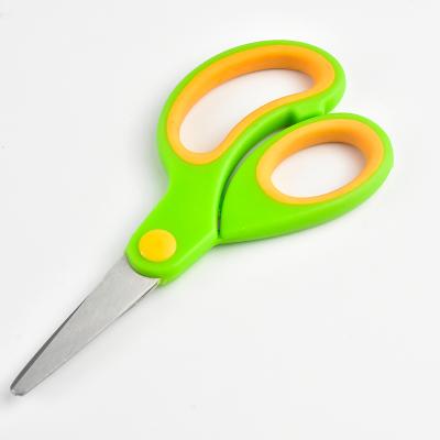 China Children Paper Cutting Amazon Hot Selling 5 Inch Child Scissors Colorful Student Scissors for sale