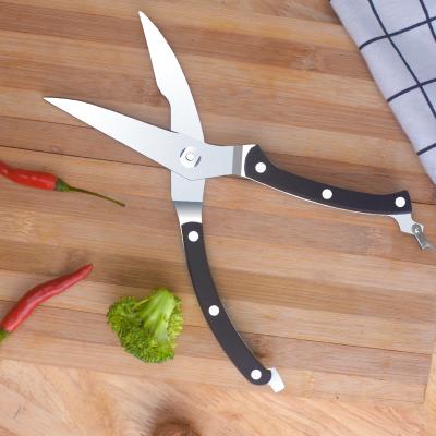 China Factory Selling Modern Home Professional Stainless Steel Scissors Multifunctional Chicken Bone Scissors for sale