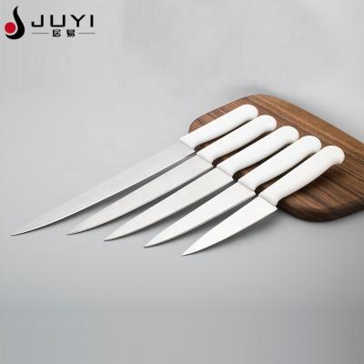 China High Quality Sustainable Multi Metal Kitchen Knife Professional Size Chef Knife With Plastic Handle for sale